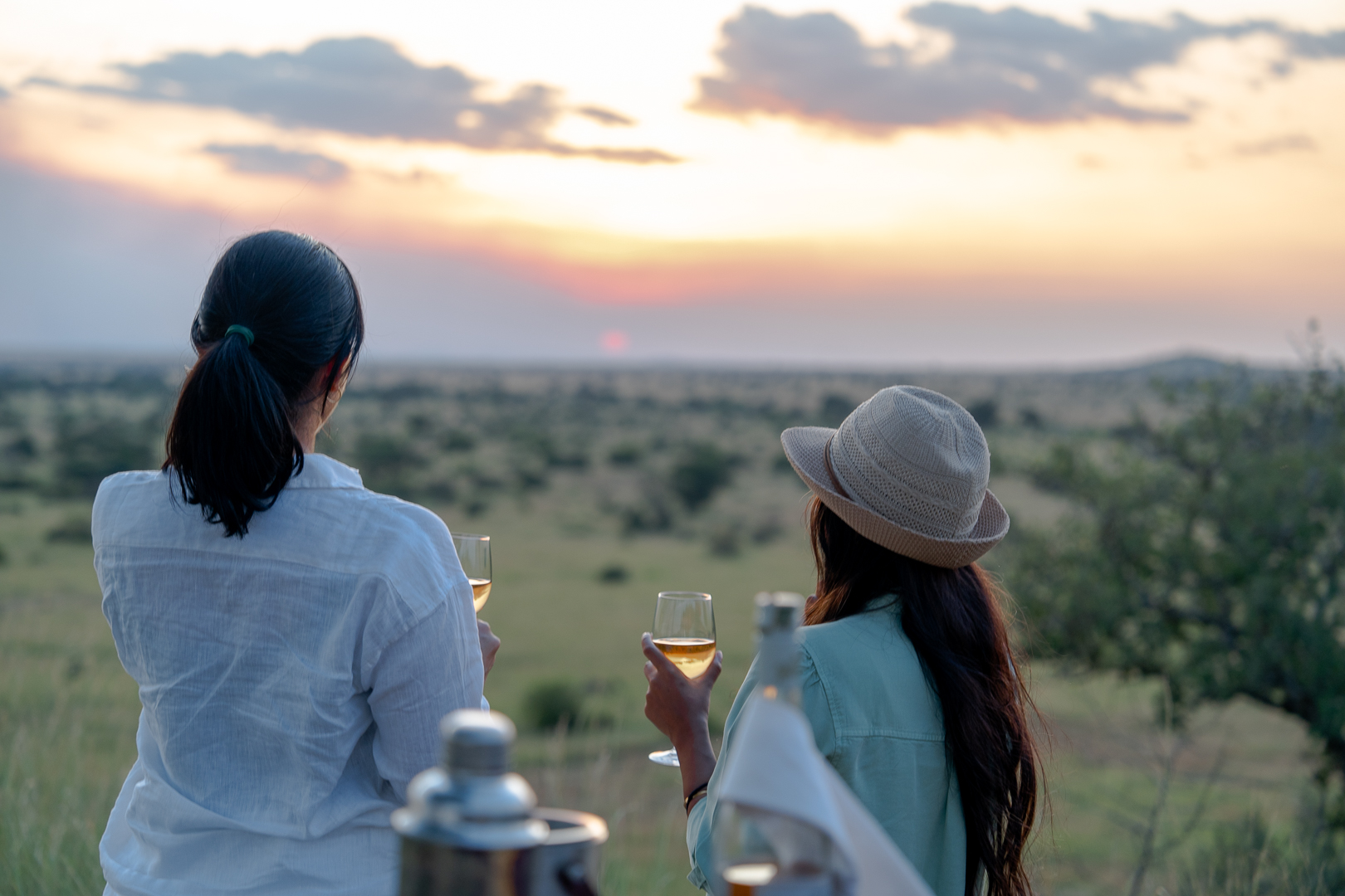 Safari sundowner experience